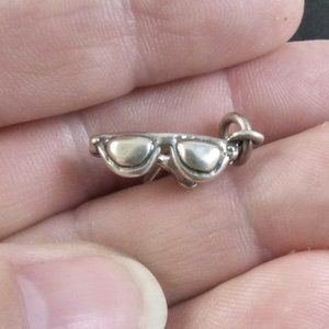 Vintage Sterling Silver 3-D Sunglasses Charm
